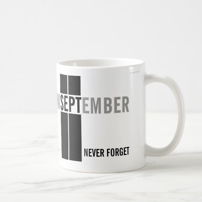 Recorde a caneca do 11 de setembro (Direita)