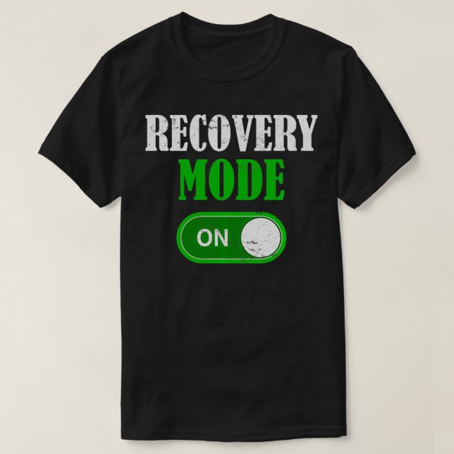 Recovery Mode On  Get Well Soon Surgery Pullover  (Frente do Design)