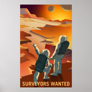 Recrutamento de Mars - Poster de Inquéritos Procu