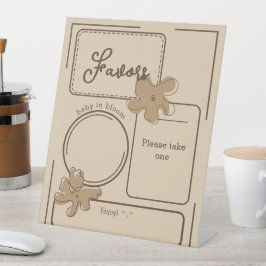 Recuerdos de Chá de Bebê em Estilo Minimalista com