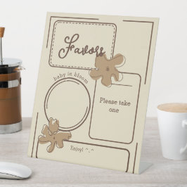 Recuerdos para Baby Shower com Notas de Flores em