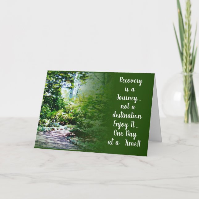 recuperação é um cartão de viagem 23 (Frente)