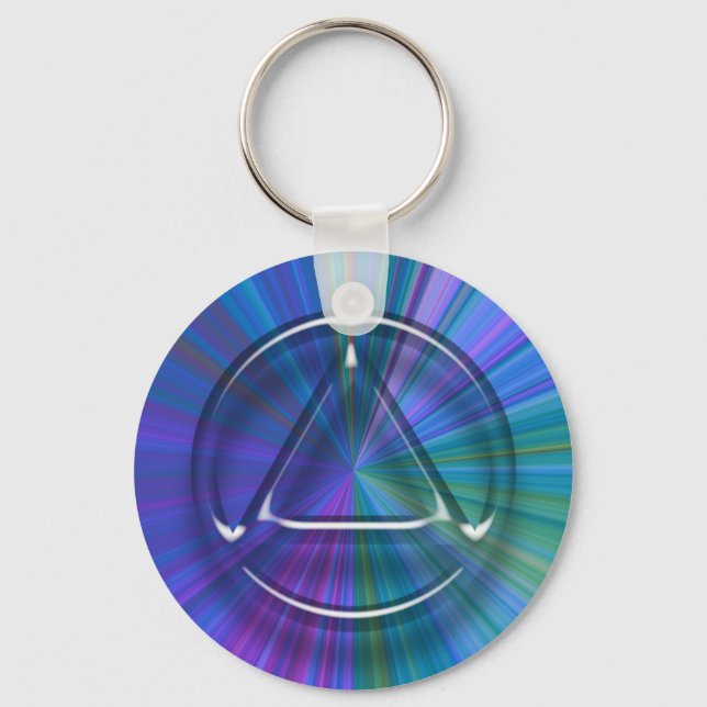 Recuperação Sobriety Sober Chaveiro (Frente)