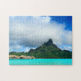 Recurso tropical no quebra-cabeça de serra de