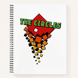 Red and Yellow Squares with Green the Circles Text