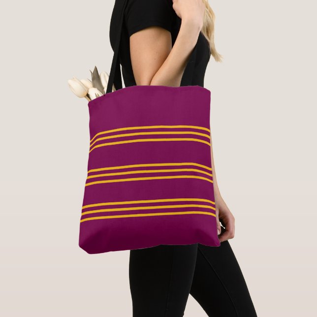 Red and Yellow Tote (Close Up)