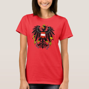RED Austria Casaco de Camisa de Armas
