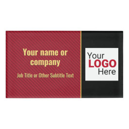 Red & Black Corporate Strik - Sua marca