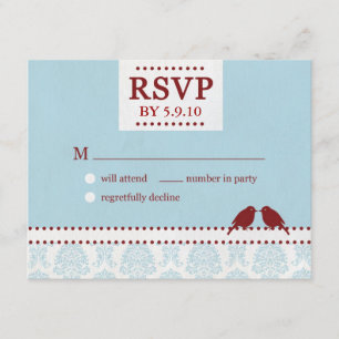 Red Blue Birds RSVP