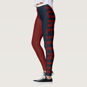 Red Blue Freedom Day 19 JUNETEENTH Leggings