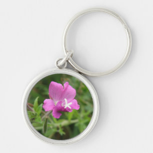 Red Campion Wildflower Chaveiro