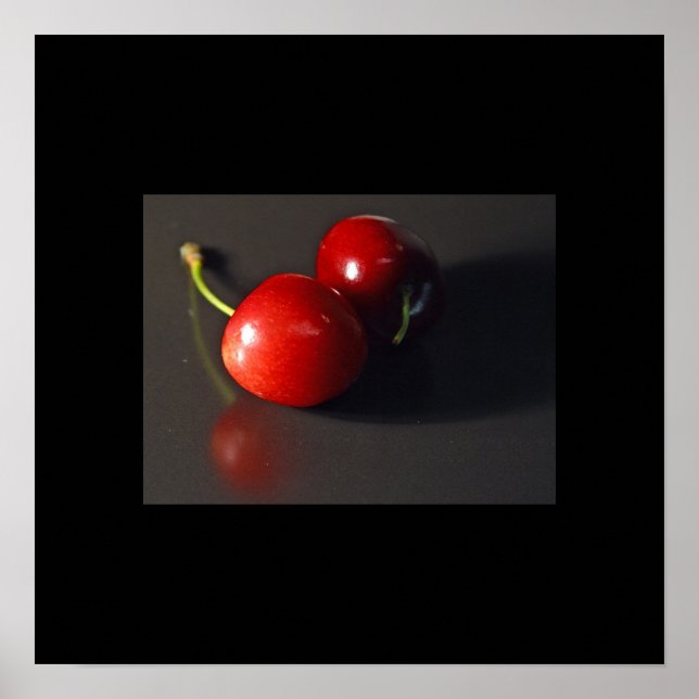 Red Cherries Poster (Frente)