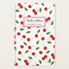 Red Cherry Pattern | Planejador Personalizado