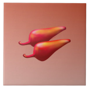 Red Chili Peppers grande azulejo