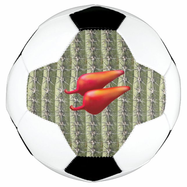 Red Chilps cactus bola de futebol (Frente)