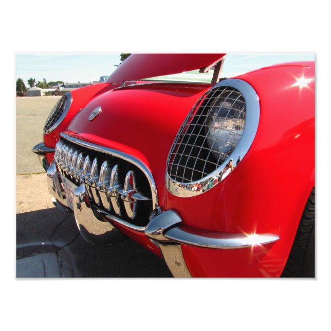 Red Corvette ~ Foto (Frente)