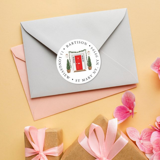 red door company Adesivo Redondo Clássico (Criador carregado)