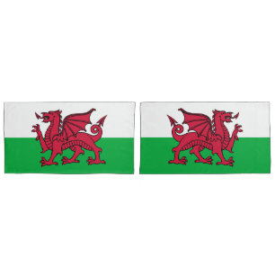 Red Dragon Celtic Flag & Welsh