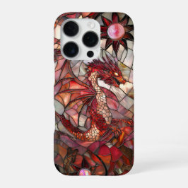 Red Dragon Faux Design