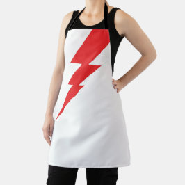 Red Flash Lightning Bolt