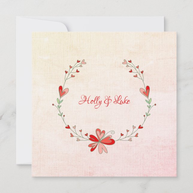 Red Floral Design for a Spring Outdoor Event (Frente)