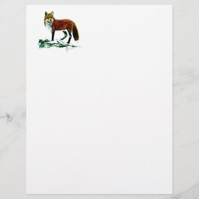 Red Fox Letterhead (Frente)