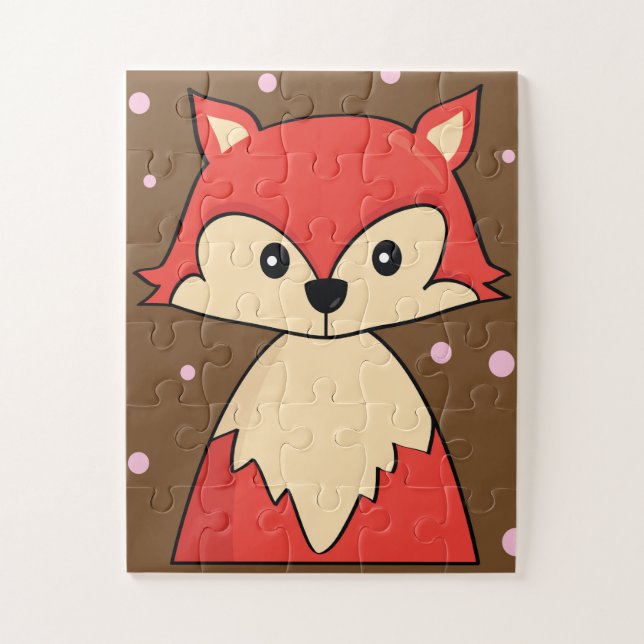 Red Fox Quebra-cabeça - Jogo divertido para crianç (Vertical)