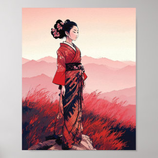 Red Geisha Poster
