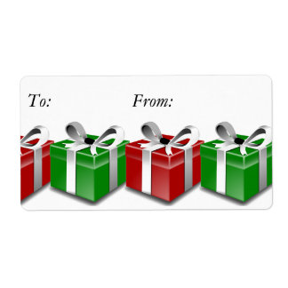 Red Green apresenta etiquetas de presentes de Nata