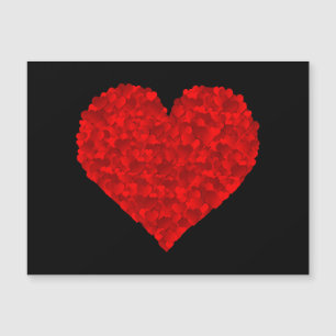 Red Heart Love Dia de os namorados para as mulhere