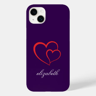 red heart shape colorful background personalized