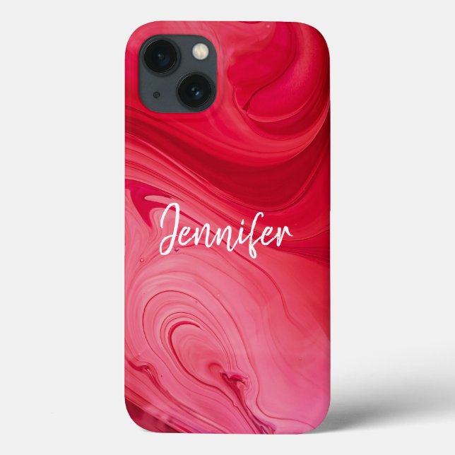 Red Hot Swirls Personalizado (Verso)