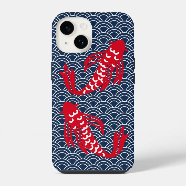 Red Koi Fish (Verso)