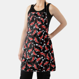 Red Koi Fish Pattern