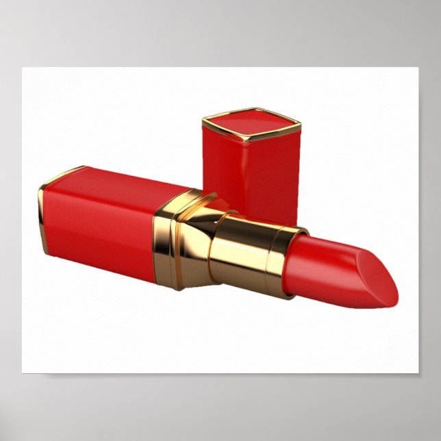 Red Lipstick Poster (Frente)