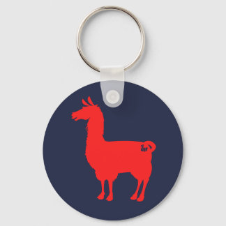 Red Llama Chaveiro