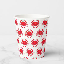 Red Maryland Duro Shell Crab Beach Ocean Seafood
