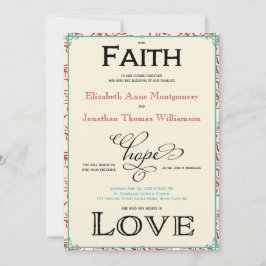 Red Oak Deixa País Convite Para Casamento