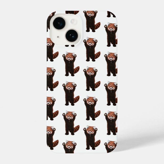 Red Panda iPhone Case (Verso)