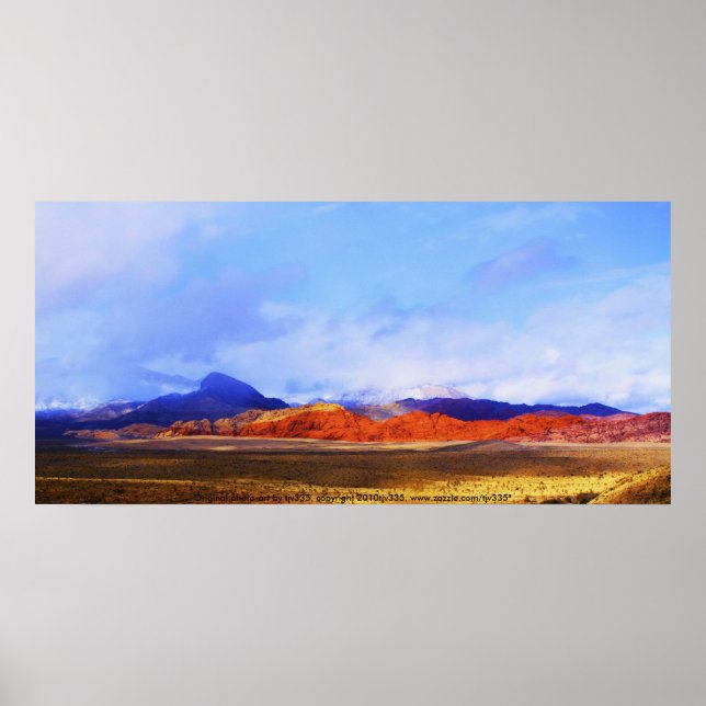 Red Rock Impressão (Frente)