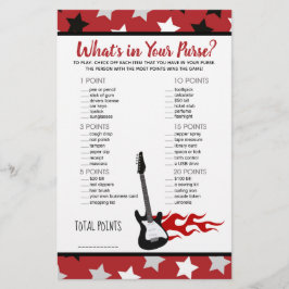 Red Rock Star Rock a Bye O que há no seu jogo de b