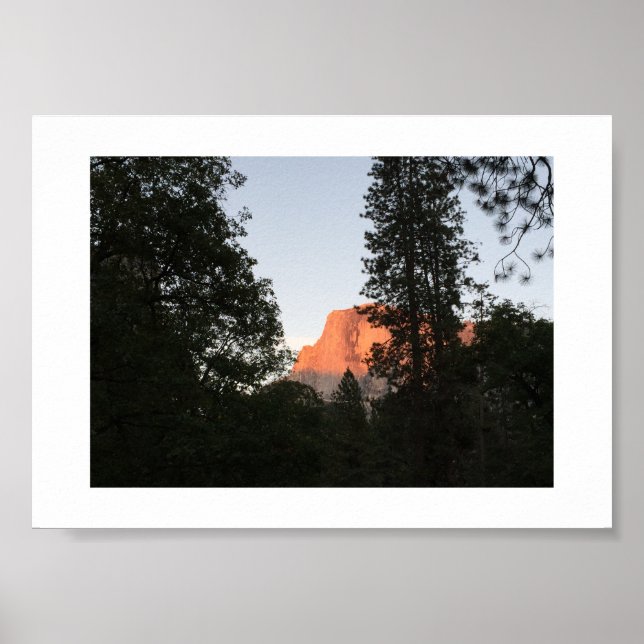 Red Rock Yosemite Valley Poster (Frente)