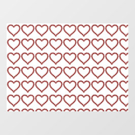 Red Ruby Gemstone Heart