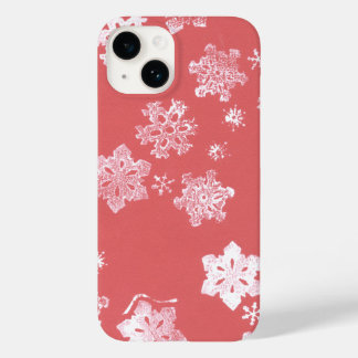 Red Snowflakes iPhone 14 Barley Ali Case