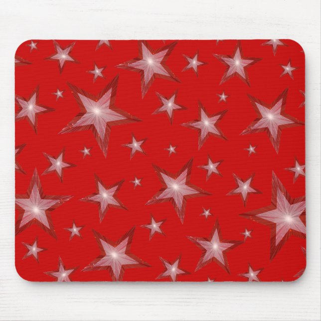 Red Stars Mousepad (Frente)