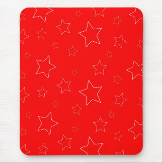 Red Stars Mousepad