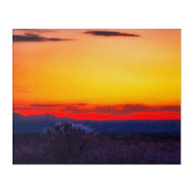 Red Sunset em Marfa, TX