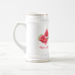 Red Sweet Suicy Watermelon Beer Caneca de cerveja