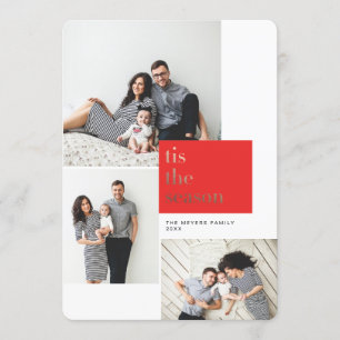 Red Tis o Cartão de Feriado Ouro da temporada