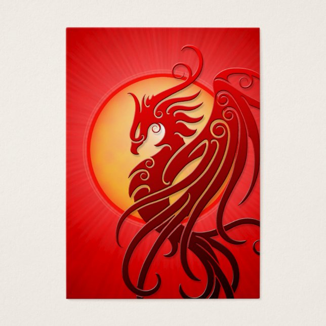 Red Tribal Phoenix (Frente)
